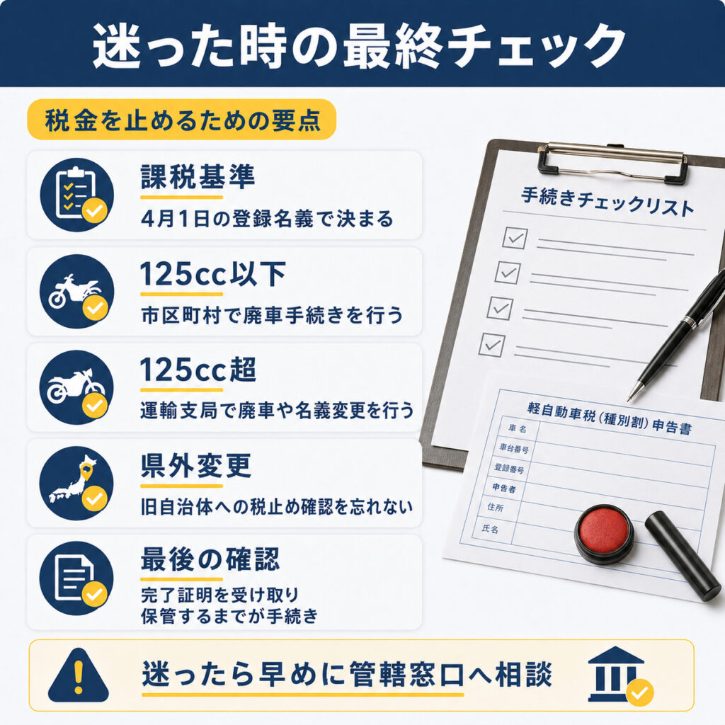 迷った時の最終チェック